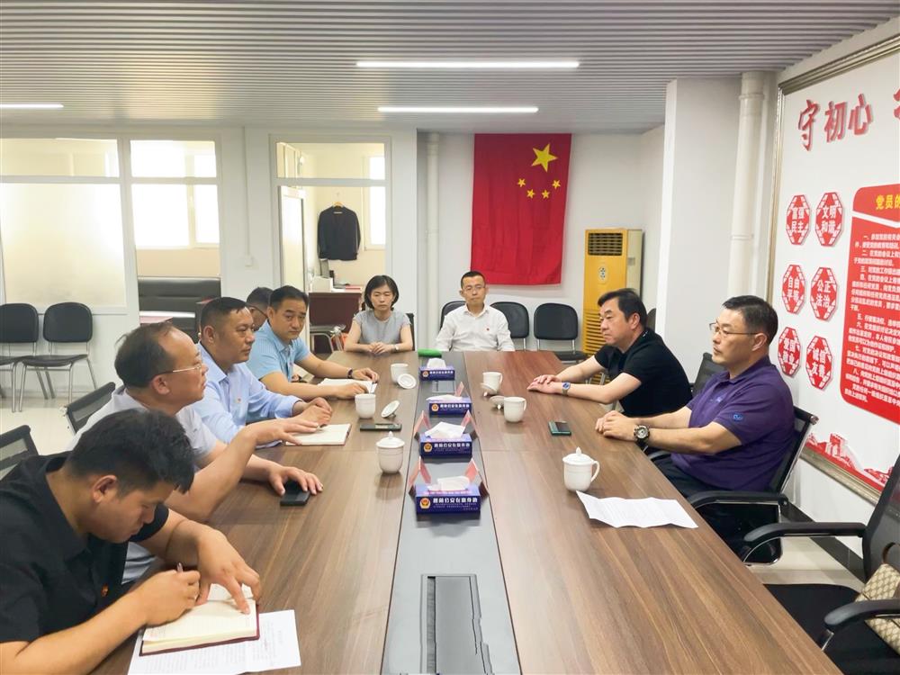 学党史，办实事 济南产发集团到楚庄村党支部走访调研